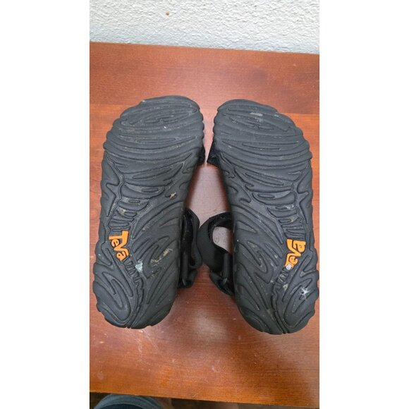 Teva Women's Black Adjustable Strap Hiking Sandals Size 9 - Picture 7 of 8